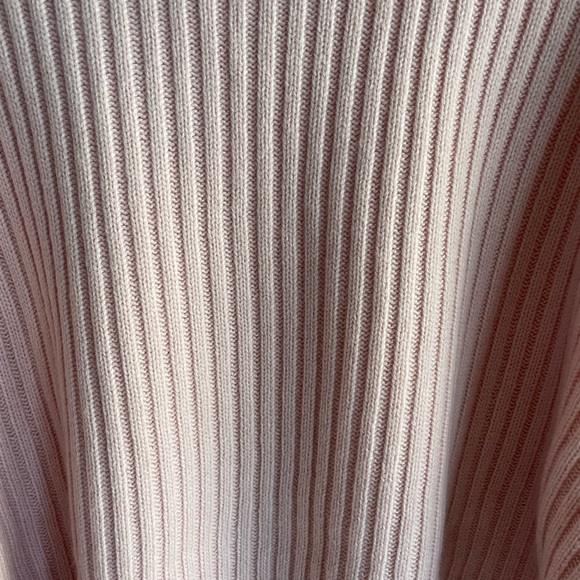 NWT 3.1 Phillip Lim $425 Pink Scalloped Pointelle-Knit Wool Cashmere Sweater XS - Picture 14 of 16